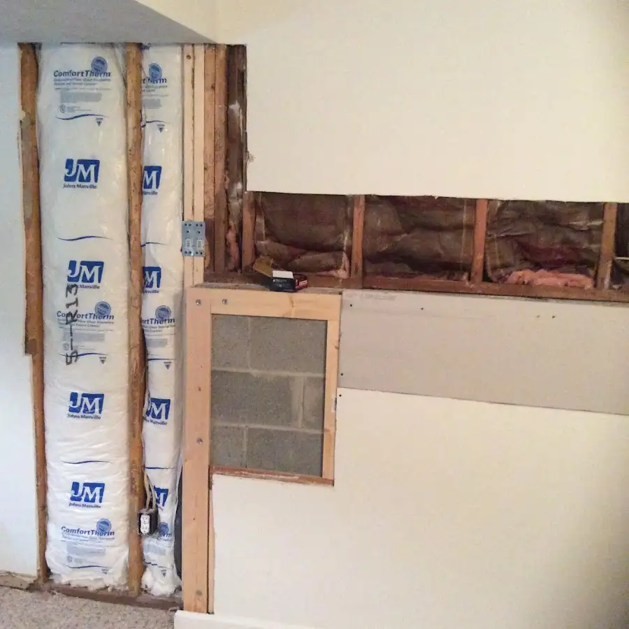 Wall insulation replacement during Structural Drying in Waycross